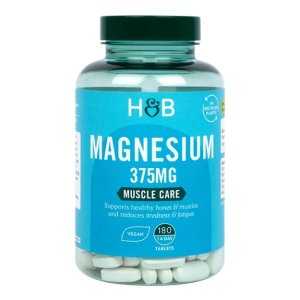 Holland & Barrett Magnesium, 375mg, 90-180 tablets