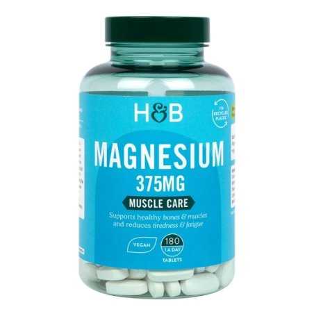 Holland & Barrett Magnesium, 375mg, 90-180 tablets