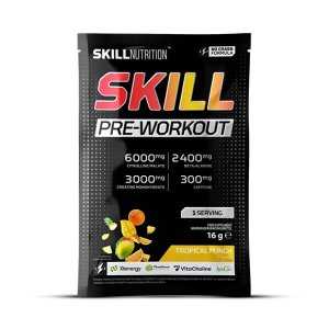 Skill Nutrition Skill Pre-Workout, Tropical Punch - 16 grams (1