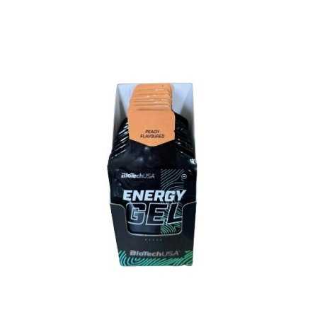 BioTechUSA Energy Gel, Peach - 12 x 40g