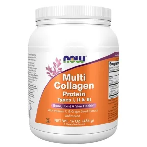 NOW Foods Multi Collagen Protein - 454 grams