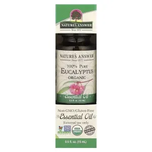 Nature's Answer 100% Pure Eucalyptus Essential Oil - 15 ml.