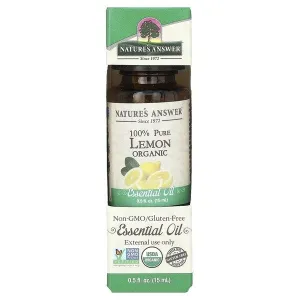 Nature's Answer 100% Pure Lemon Essential Oil - 15 ml.