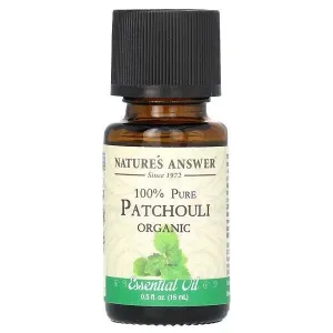 Nature's Answer 100% Pure Patchouli Essential Oil - 15 ml.
