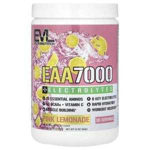 EVLution Nutrition EAA 7000 + Electrolytes, Pink Lemonade - 369