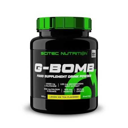 SciTec G-Bomb, Lemon Ice Tea - 500 grams