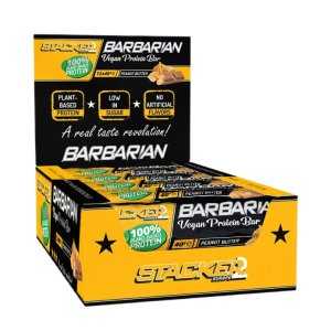 Stacker2 Europe Barbarian Vegan Protein Bar, 12 x 40g