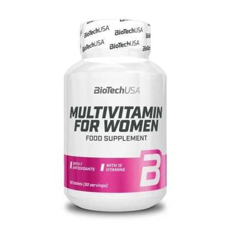 BioTechUSA Multivitamin for Active Women - 60 tablets