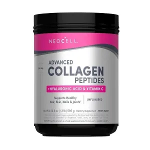 NeoCell Advanced Collagen Peptides with Vitamin C & Hyaluronic Acid, 19-58 x 5grams