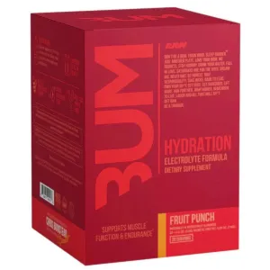 Raw Nutrition Bum Hydration elektrolitai paketėliais - 20 x 6.1g