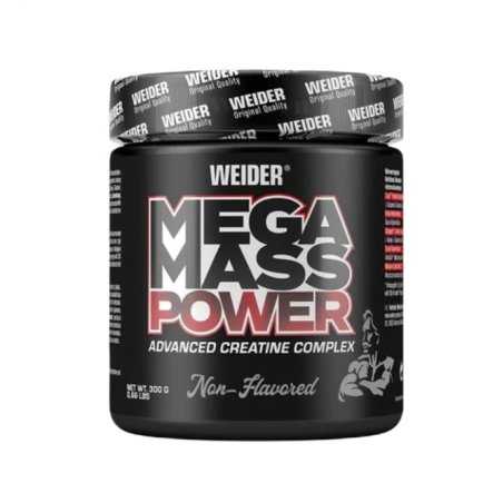 Weider Mega Mass Power, Non-Flavored - 300 grams