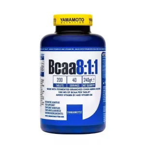 Yamamoto Nutrition BCAA 8:1:1 - 200 tablets