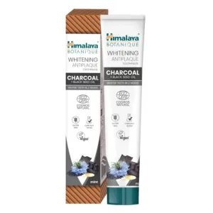Himalaya Whitening Antiplaque Toothpaste Charcoal + Black Seed