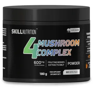 SKILL NUTRITION 4 Mushroom Complex – Lion’s Mane, Cordyceps