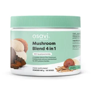Osavi Mushroom Blend 4 in 1 (Lion’s Mane, Cordyceps, Reishi ir