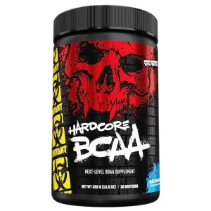 MUTANT Hardcore BCAA 390 g – BCAA 2:1:1 + elektrolitai ištvermei ir atsistatymui