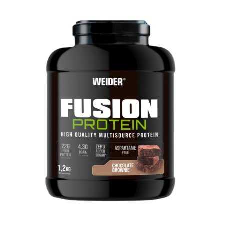 Weider Fusion Protein, Chocolate Brownie - 1200 grams