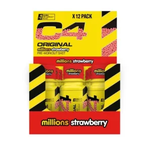 Cellucor C4 Shot, 12 x 60 ml