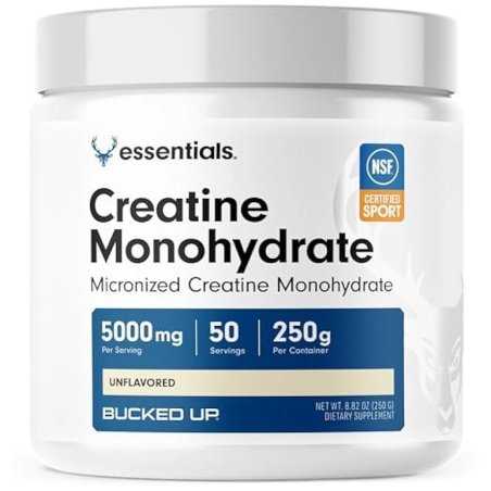 BUCKED UP Creatine Monohydrate 250 g – mikronizuotas kreatinas