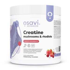 Osavi Creatine, Mushrooms & Rhodiola, Cherry & Strawberry - 300