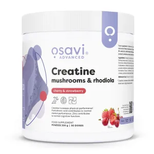 Osavi Creatine, Mushrooms & Rhodiola, Cherry & Strawberry - 300