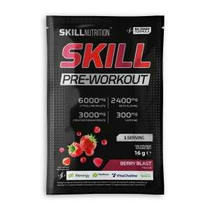 SKILL NUTRITION Skill Pre-Workout – Berry Blast (16 g, 1