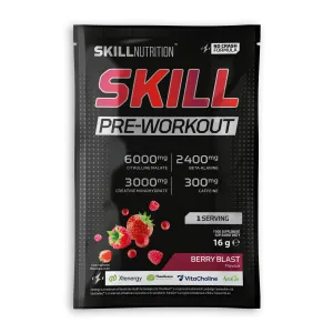 SKILL NUTRITION Skill Pre-Workout – Berry Blast (16 g, 1