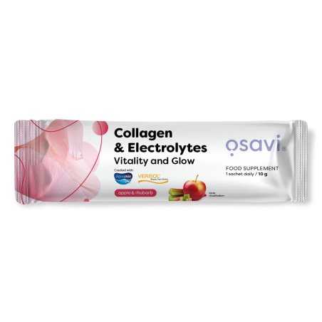 OSAVI Collagen Electrolytes Vitality & Glow – Apple & Rhubarb