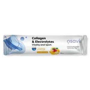 Osavi Collagen Electrolytes Vitality and Sport, Pineapple & Mango - 13 grams (1 serving)