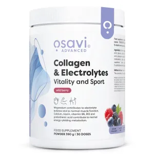 Osavi Collagen Electrolytes Vitality and Sport, 390 grams