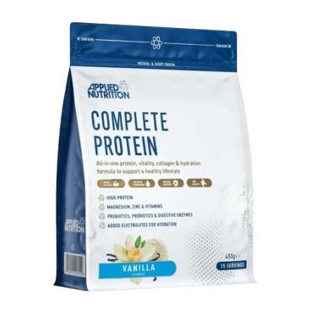 APPLIED NUTRITION Complete Protein – Vanilla (450 g, 15 porcijų)