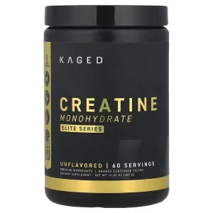 Kaged Muscle Creatine Monohydrate - Elite Series, Unflavoured - 307 grams