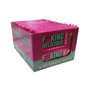 Allnutrition Fitking Delicious vafliai su kremu, 32 x 80g