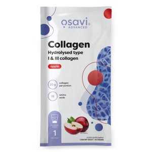 Osavi Collagen Hydrolysed Type I & III, Apple - 22 grams (1