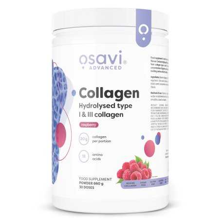 Osavi Collagen Hydrolysed Type I & III, 660 grams