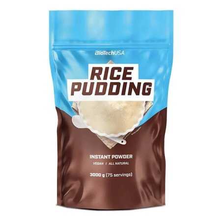 BioTechUSA Rice Pudding, Unflavoured, 1000-3000 grams