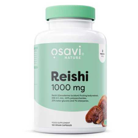 Osavi Reishi, 1000 mg - 60 vegan caps, 1000 mg - 120 vegan caps