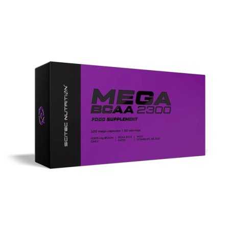 SciTec Mega BCAA 2300 - 120 mega caps