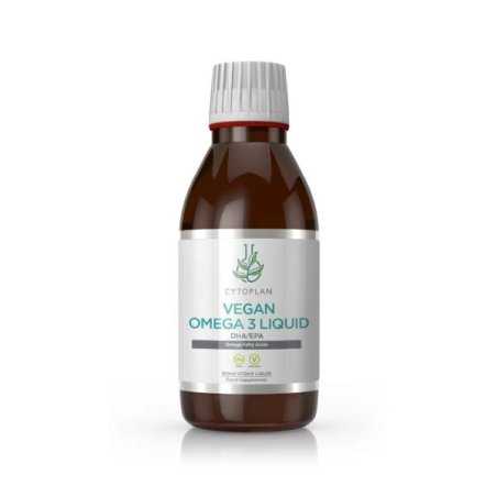 Cytoplan Vegan Omega 3 Liquid, Lemon - 150 ml.
