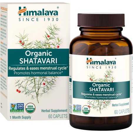 Himalaya™ Organic Shatavari 60 kaps.