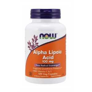 NOW Alpha Lipoic Acid 100mg 120 Veg. 