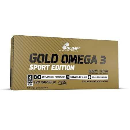 Olimp Gold Omega 3 Sport Edition 120 Capsules