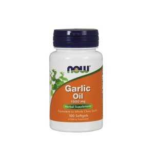 NOW Garlic Oil 1500mg 100 Soft Gels