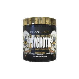 NSANE LABZ Psychotic Gold 203g – pre workout prieštreniruotinis