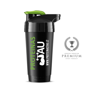 Proteinastau shakeris 700 ml – sandarus, BPA Free, su skale