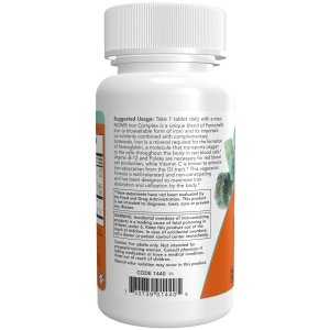 NOW Iron Complex 100 tabs.