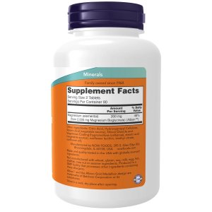 NOW Magnesium Glycinate 180 tab.