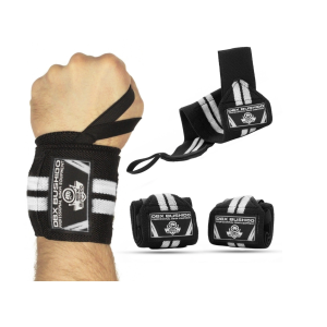 Bushido ELASTIC STIFFENERS - WRIST STRAINERS - White