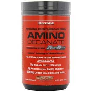 MuscleMeds Amino Decanate, 378-381 grams