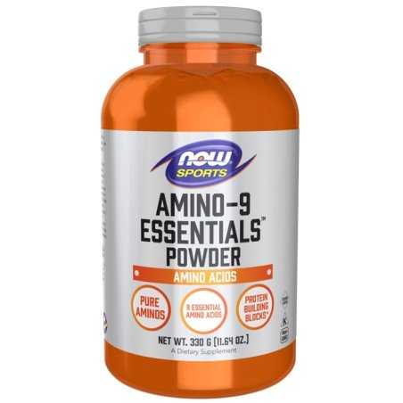 NOW Foods Amino-9 Essentials, Powder - 330 grams
